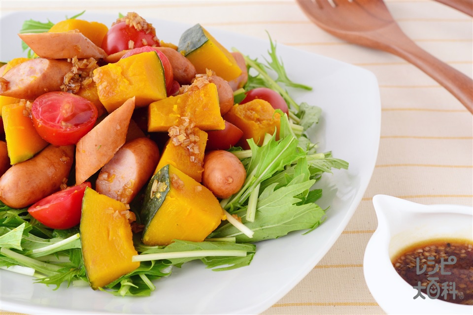 おさかなソーセージのミックスサラダ