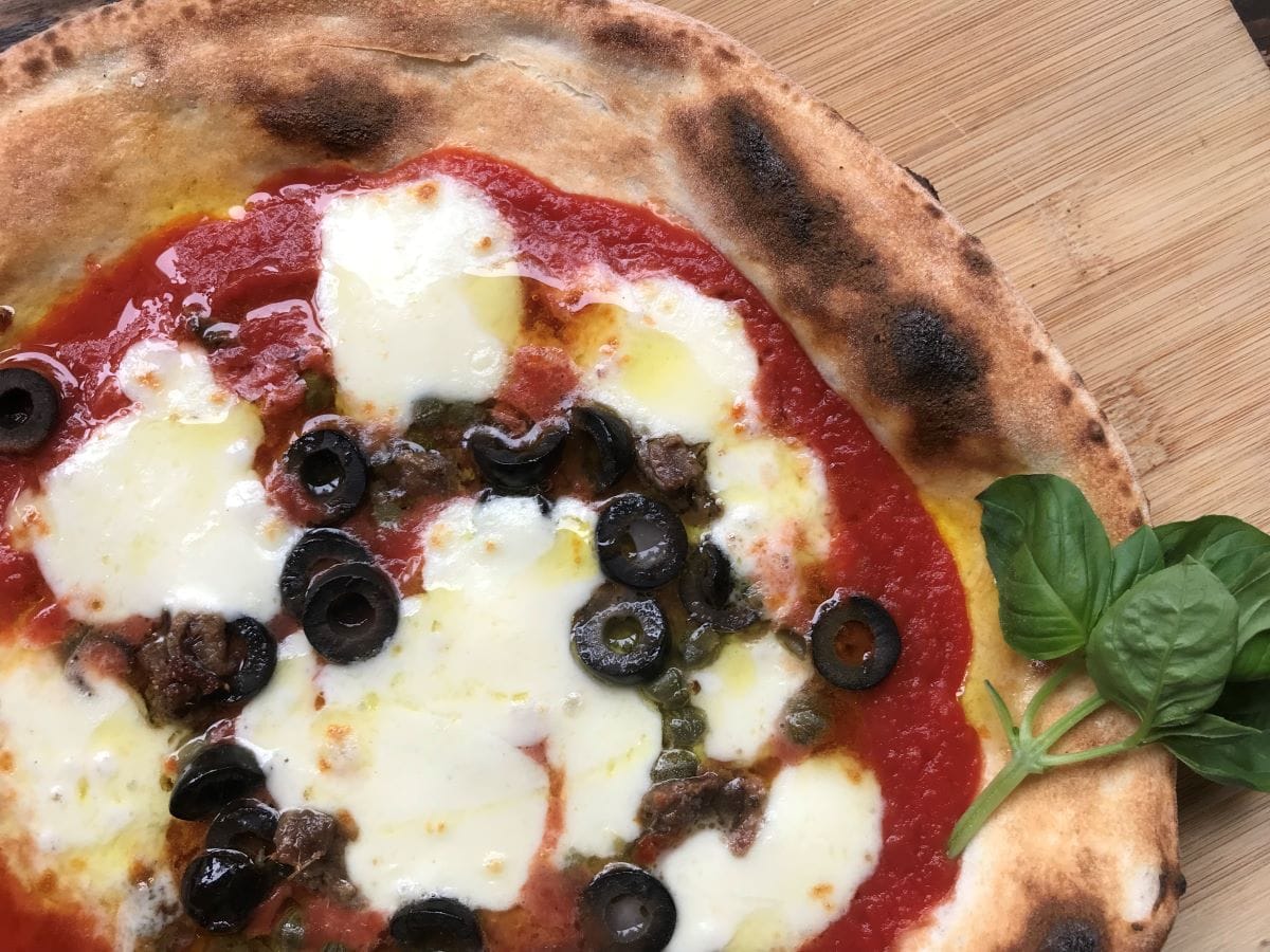 単品 こんかいわしのシチリアーナ家窯ピッツァ