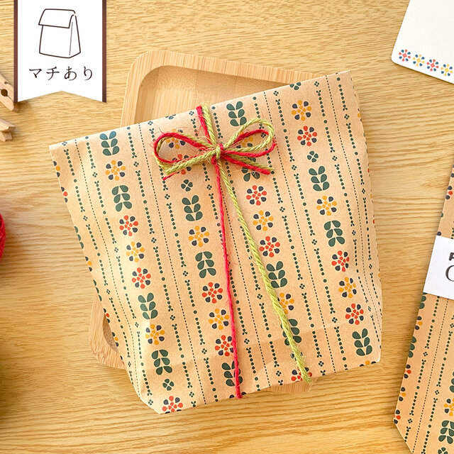 DIY 100均の「クラフトバッグ」を使ったラッピングアイデア♪シンプルでかっこいい！～Wrapping idea that uses a