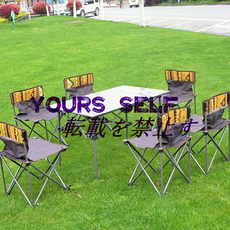 02 新作 強く推薦 5点セット ピクニック 折りたたみ 椅子 イス バーベキュー 釣り レジャー テーブル ベンチ