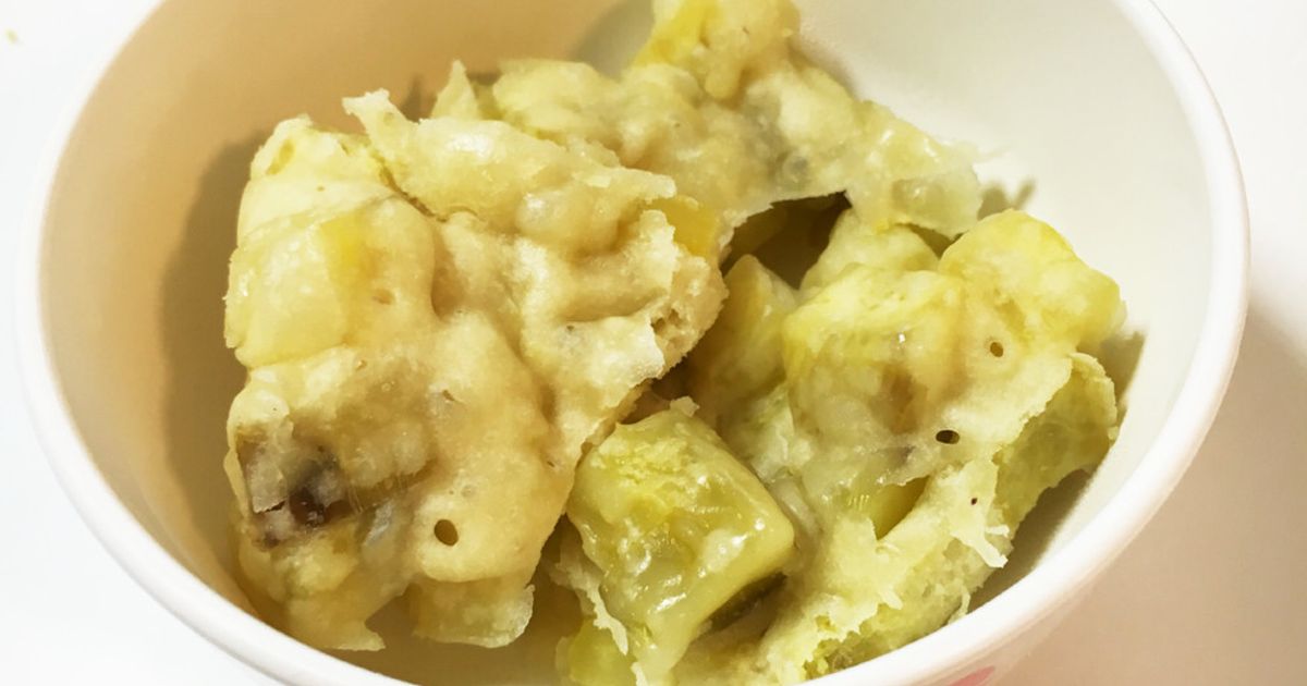 手づかみ食べに最適なスイートポテトの作り方