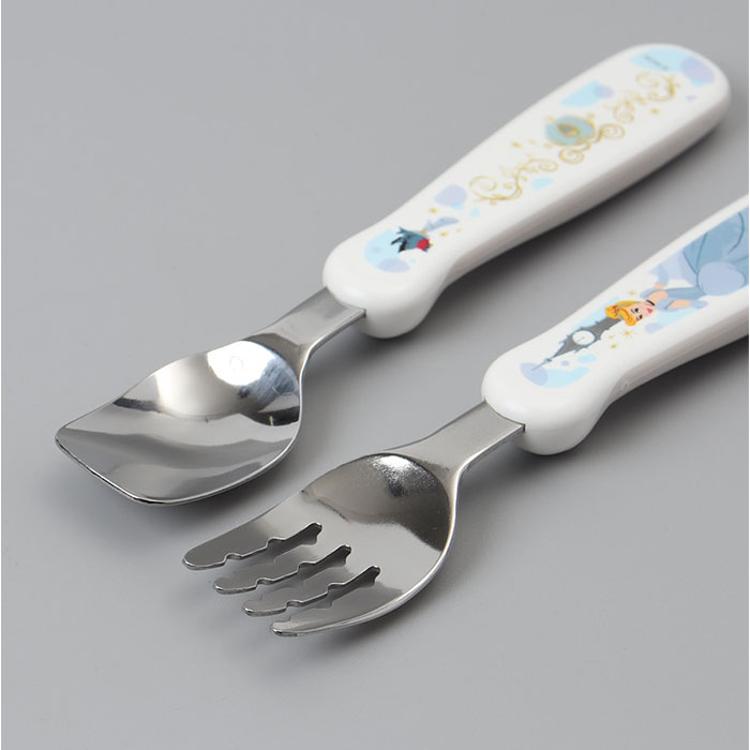 dショッピング スプーン フォークセット おさるのジョージ 子供 ステンレス製食器 ベビースプーン ベビーフォーク 子供用 ベビーキャラクター さる ジョージ 子供用食器 カトラリー セット 持ちやすい かわいいカテゴリ：スプーン・フォークの販売できる商品