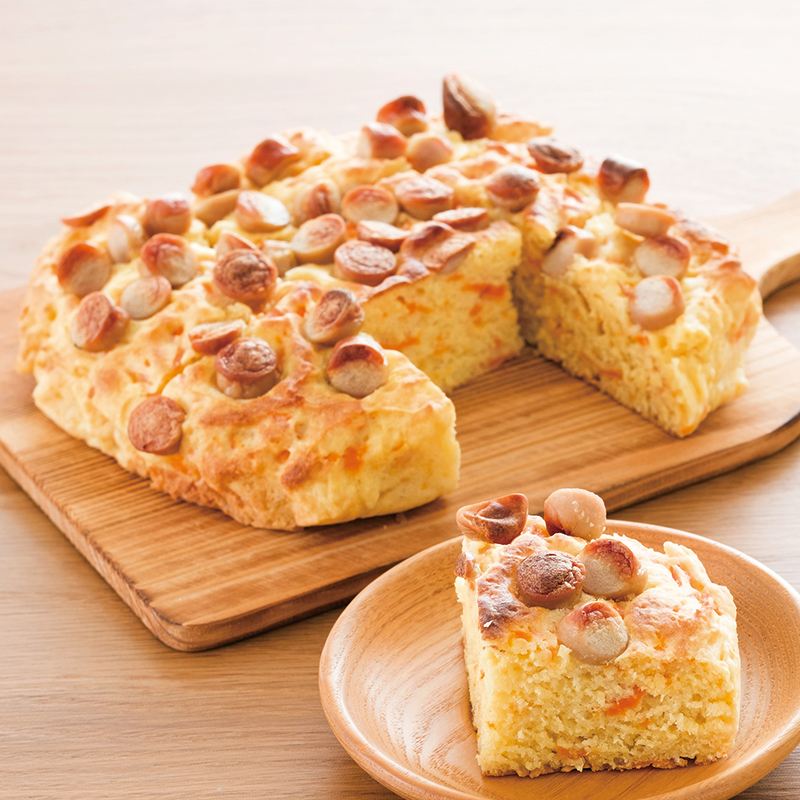 お食事マフィン お総菜パン の作り方♪ホットケーキミックス使用で混ぜて焼く迄10分！簡単な朝食やランチにいかがでしょうか