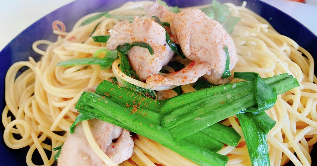 あさイチのニラ玉の作り方