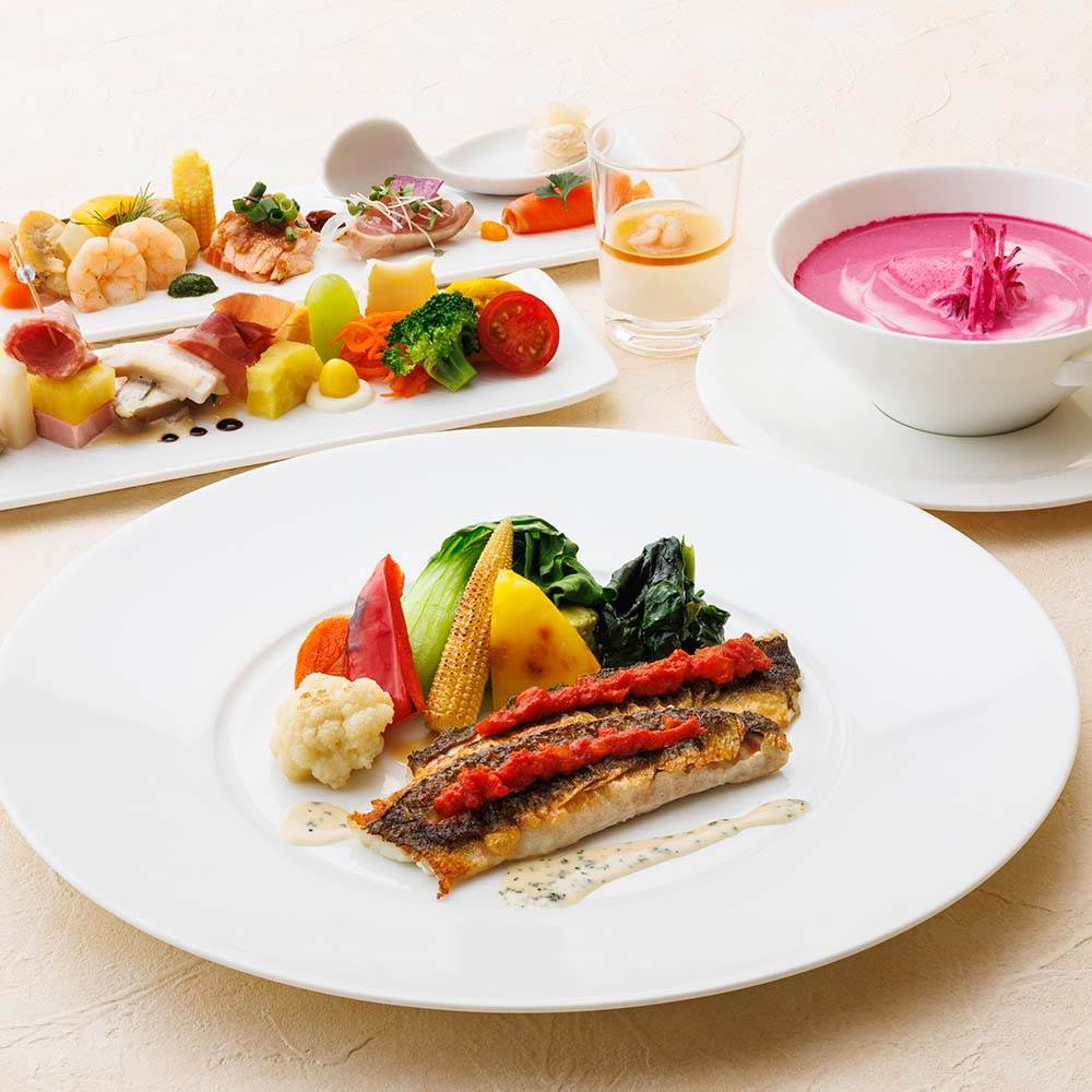 フランスアンティーク Sarreguemines WAGRAM 前菜皿