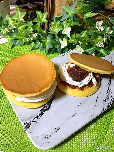 卵なし米粉どら焼き作り♡米粉お菓子教室 大阪 米粉パン教室 米粉パンライセンス オンライン米粉簡単お菓子とパンの教室florisa