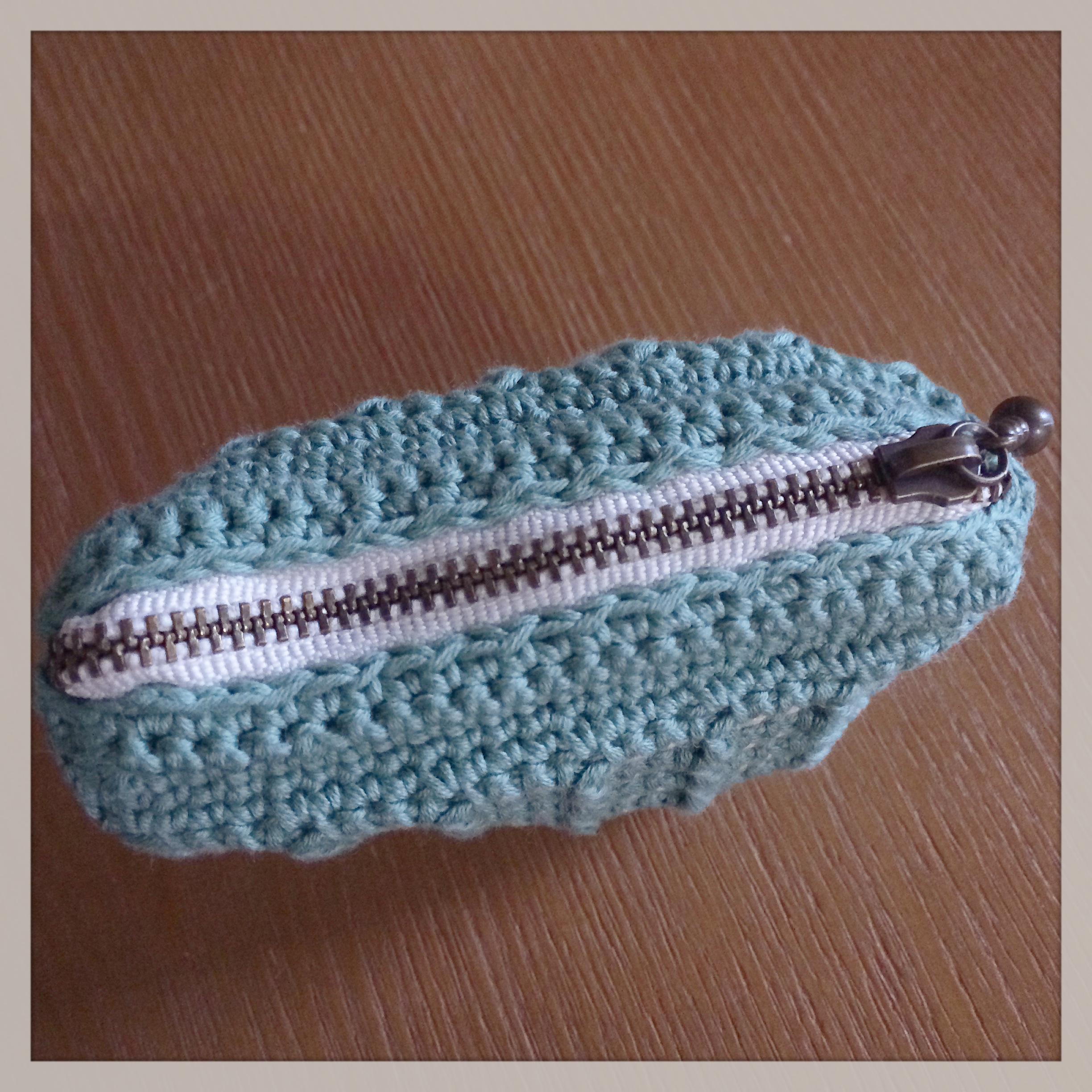 かぎ針編みポーチの編み図 - モコタロウブログ 編み物