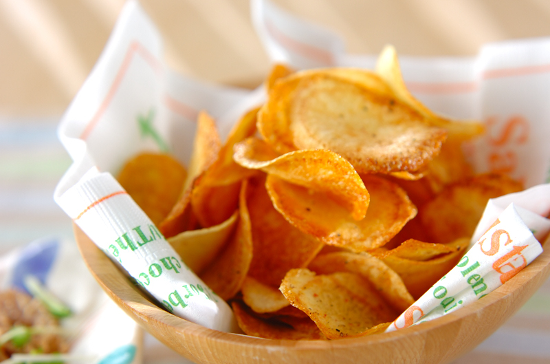 野菜チップスサラダ