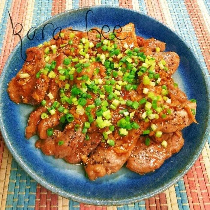 ニラ入りトンテキあいコープのレシピ集