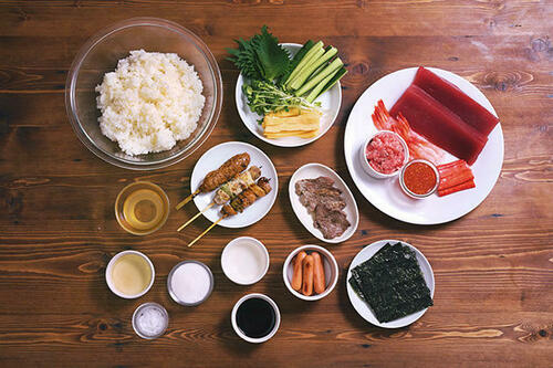 海鮮手巻き寿司