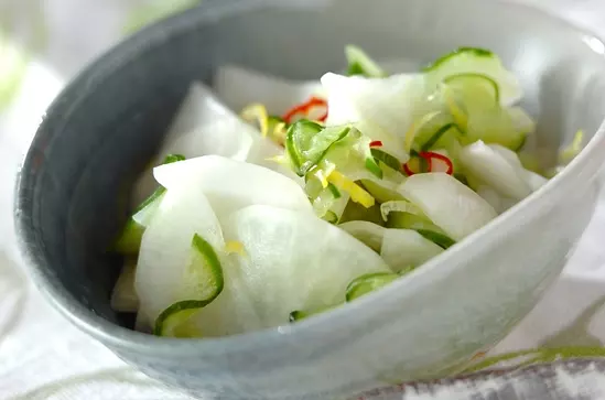 日持ちする簡単常備菜。即席大根なんばん 甘酢漬物- つくりおき食堂