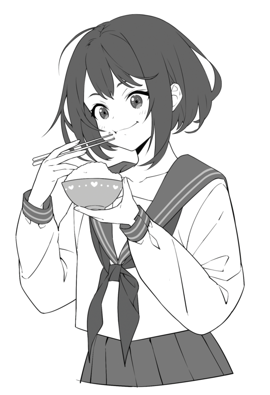 美味しそう 人イラスト無料イラスト・フリー素材なら「イラストAC」