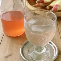 手作り 新生姜で生姜シロップを作りました♪LEE