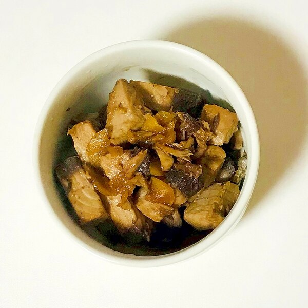 鰹のたたきをリメイク☆生姜と鰹の角煮☆