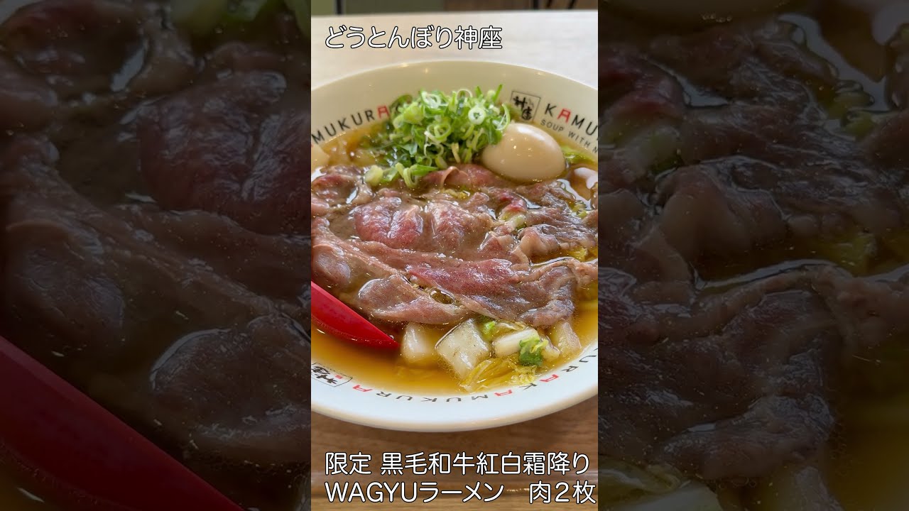 紅白霜降りWAGYUラーメン - SearchX