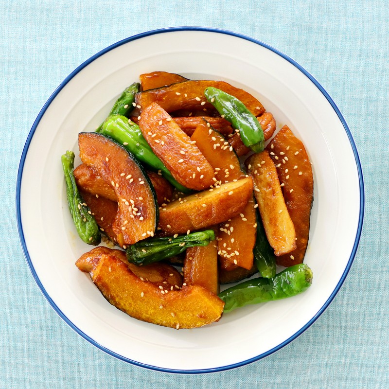 基本！かぼちゃの煮物 厚揚げも一緒に by近藤 瞳さん 副菜