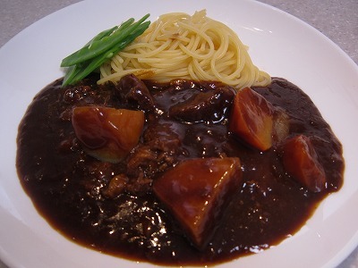 ビーフシチューをリメイク！ 和えるだけパスタ☆ レシピ・作り方 by こぶた- 楽天レシピ