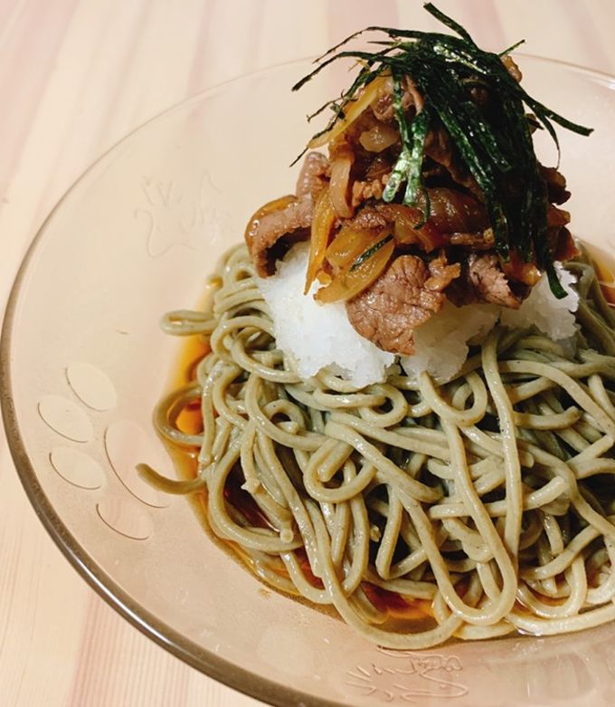 ぶっかけおろし梅そば