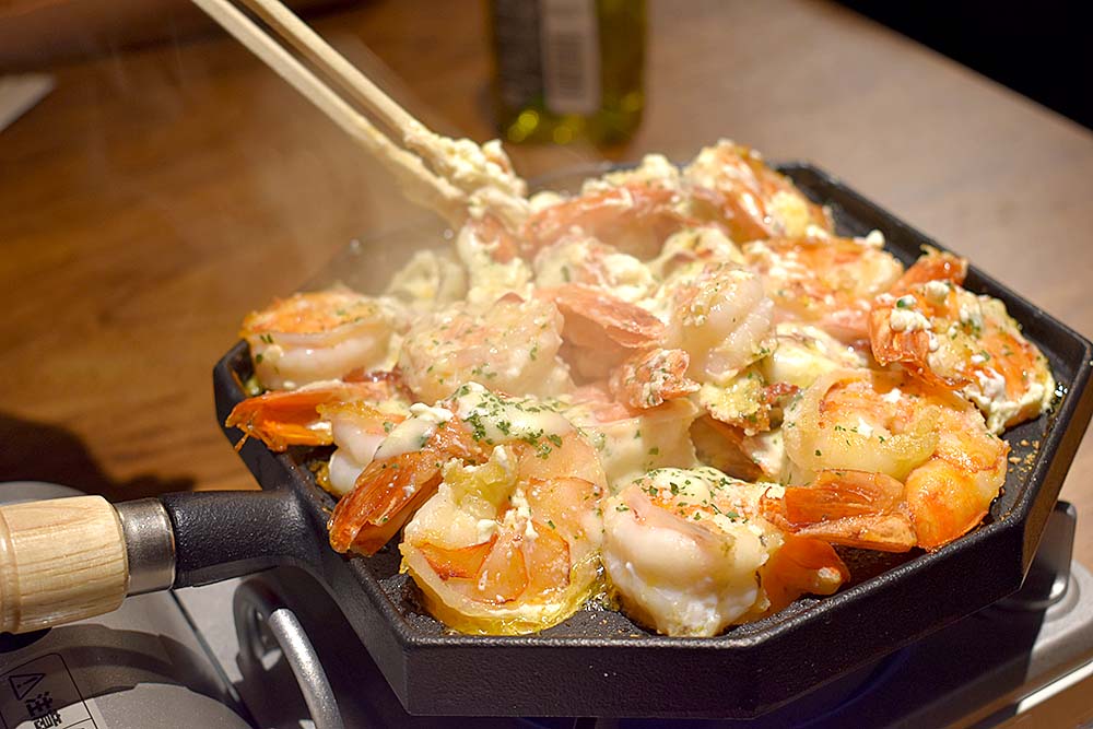 チーズフォンデュ