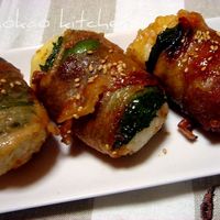 大葉の肉巻きおにぎり 豚バラ肉で巻いてボリューム満点！大葉でさっぱり♪macaroni マカロニ- YouTube