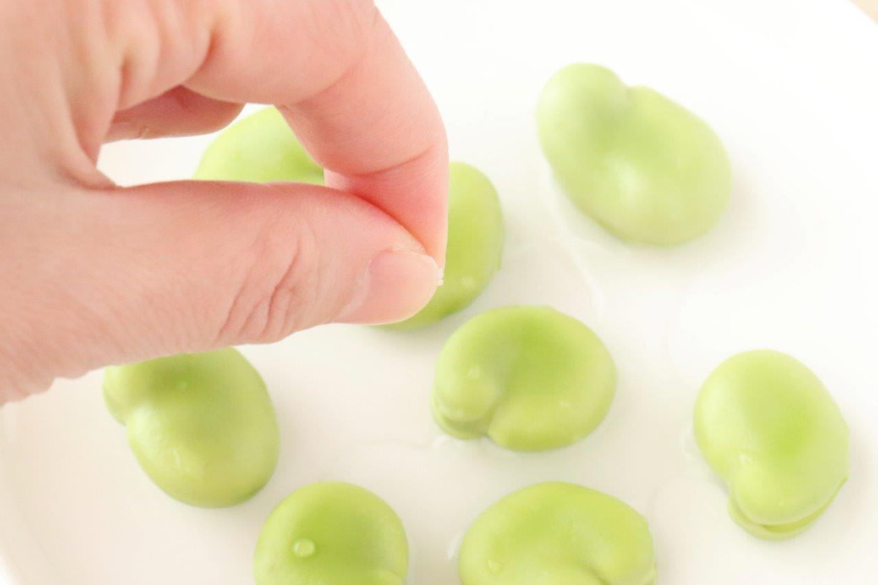 レンジで簡単！そら豆の茹で方