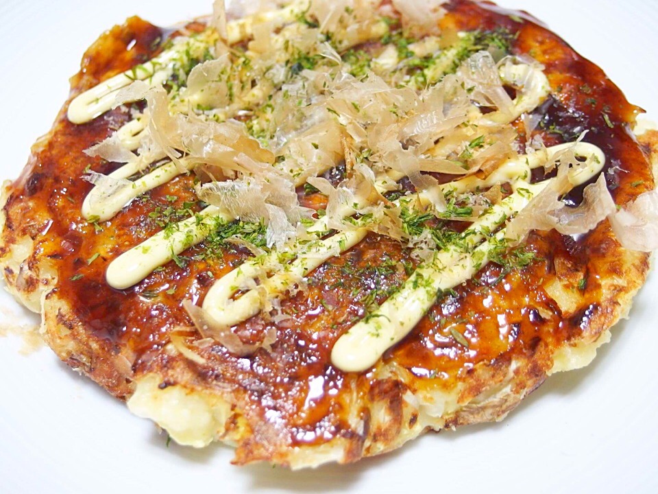 豆腐お好み焼きレシピ♪豆腐と片栗粉で簡単！卵なし小麦粉なし糖質オフ管理栄養士namiのレシピブログ