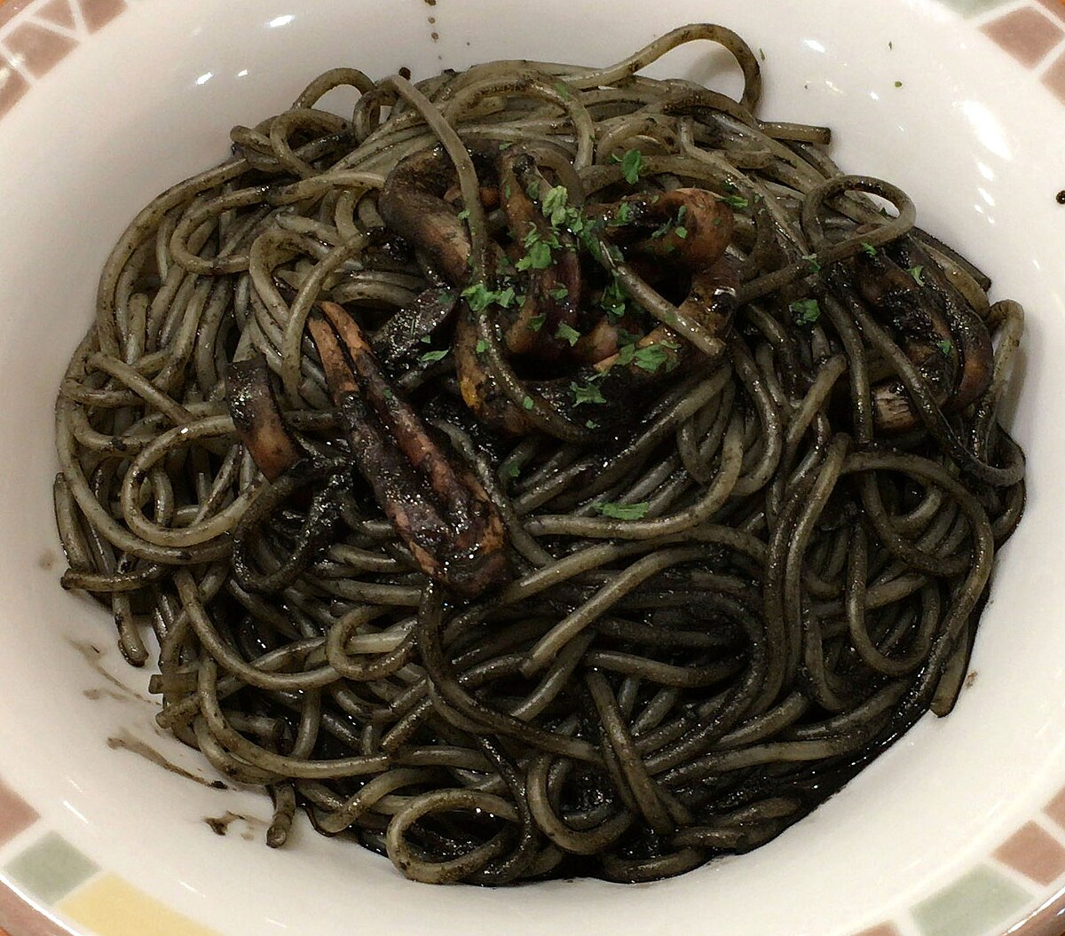 イカ墨ライスパスタトマトアーリオオーリオ今日のレシピビーフンのケンミン食品