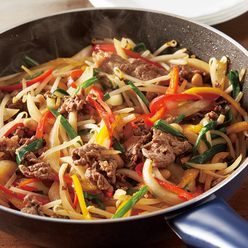 プルコギ風牛肉と玉ねぎの炒めからだとあたまが喜ぶお弁当レシピ N's KITCHEN