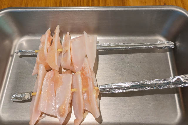 居酒屋メニュー♪鷄ヤゲン軟骨の塩焼き✿