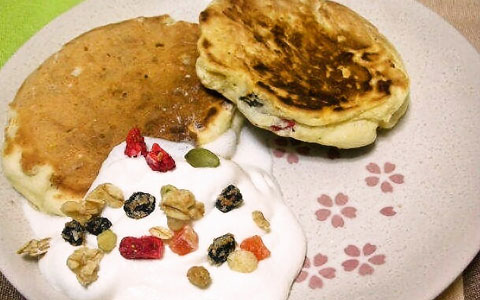 ハイテンション ホットケーキを作って食べよう!! アレンジトッピング