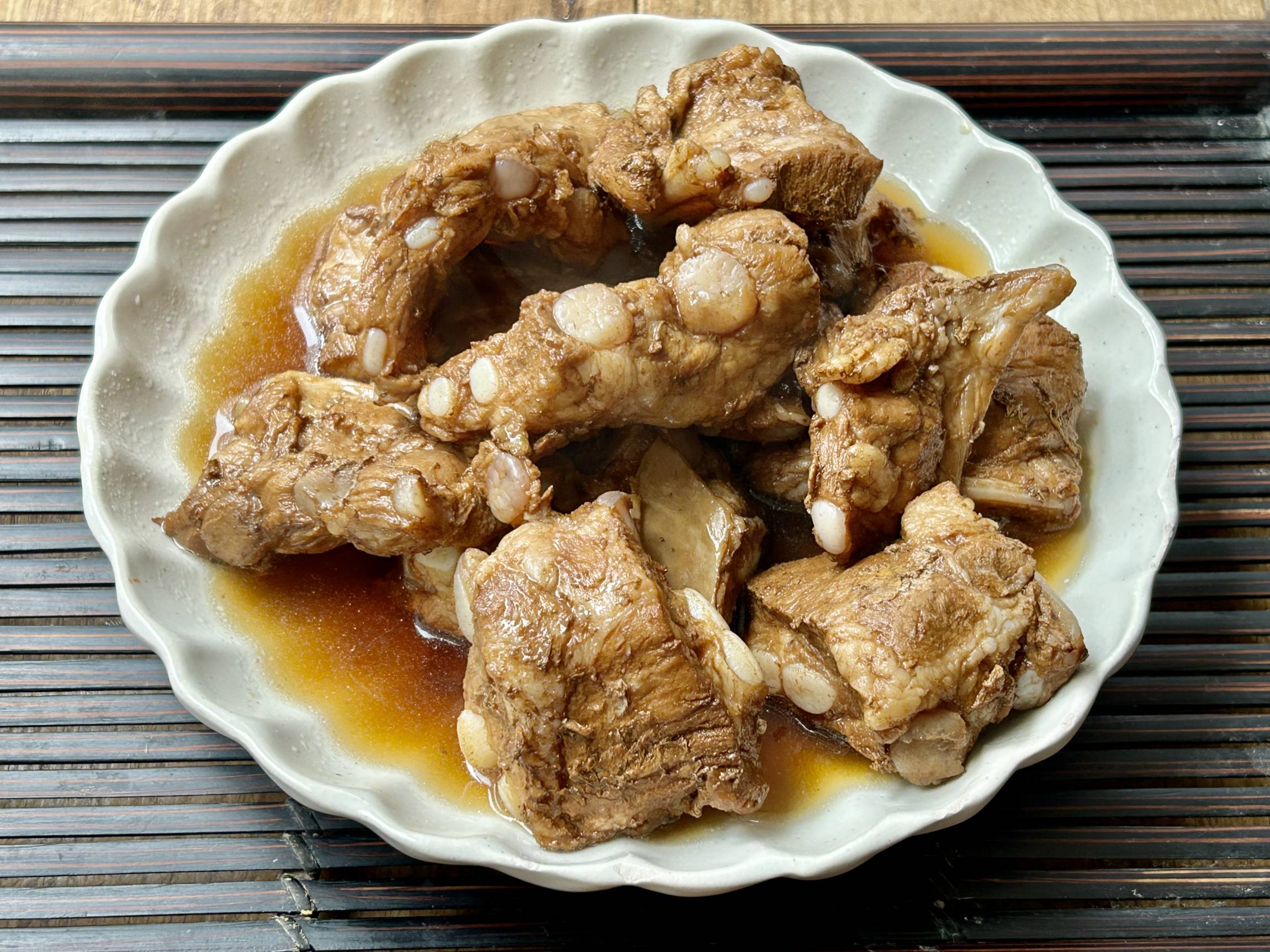 石油ストーブで料理トロトロ本ソーキ スペアリブ 煮込みの作り方racssblog