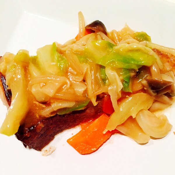 赤魚の彩り野菜あんかけ