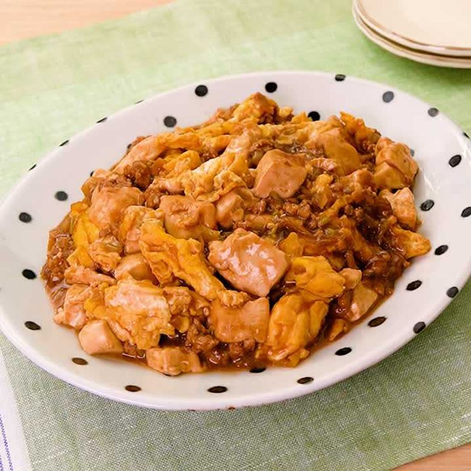 卵がメインのおかずに！ 麻婆たまご