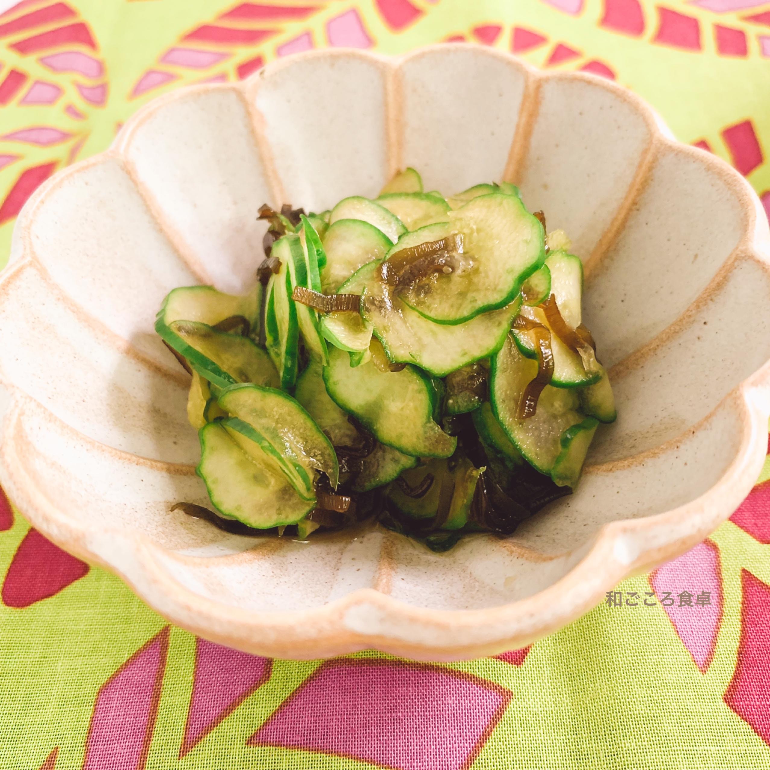 ポリポリ止まらない ！切ってポリ袋に入れて漬けるだけ！『薬味塩昆布きゅうり漬け』の作り方 - てぬキッチン