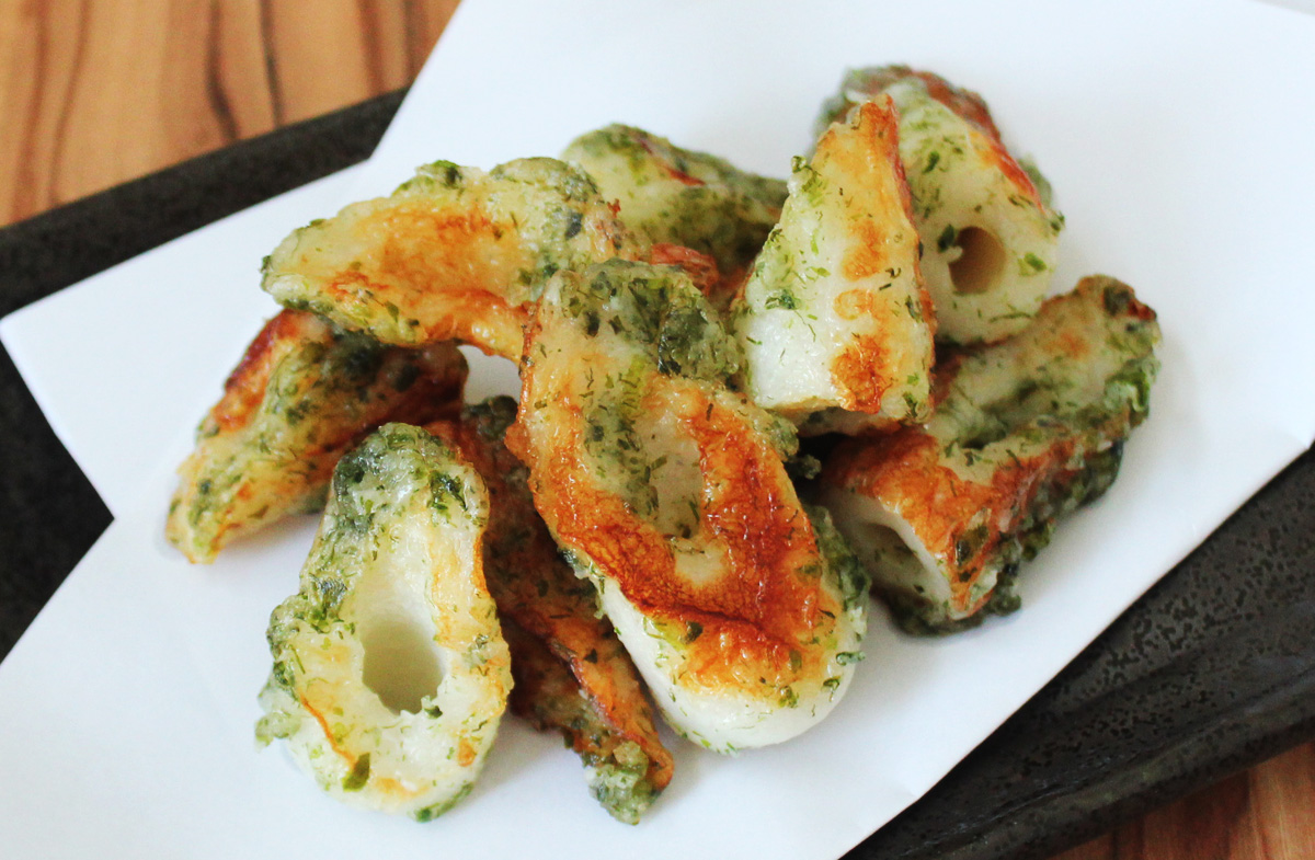 はんぺんの磯部焼き