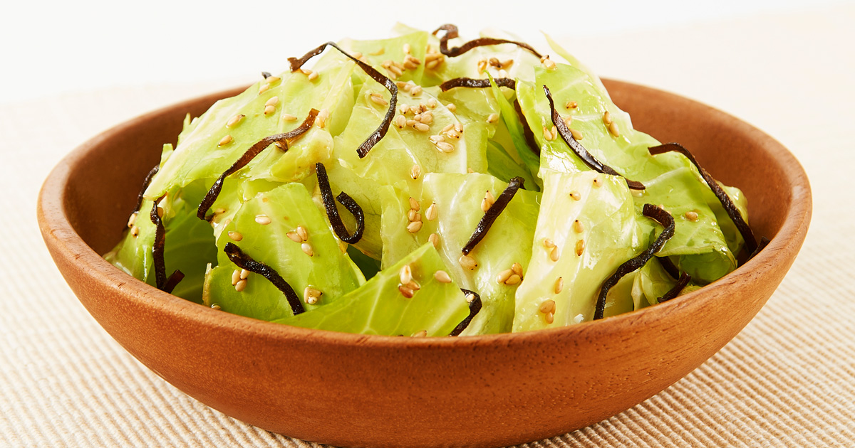 きゃべつのおかか和え