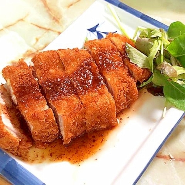 甘辛味のソースとんかつ 240g 標準9～11個入SATETO さてと