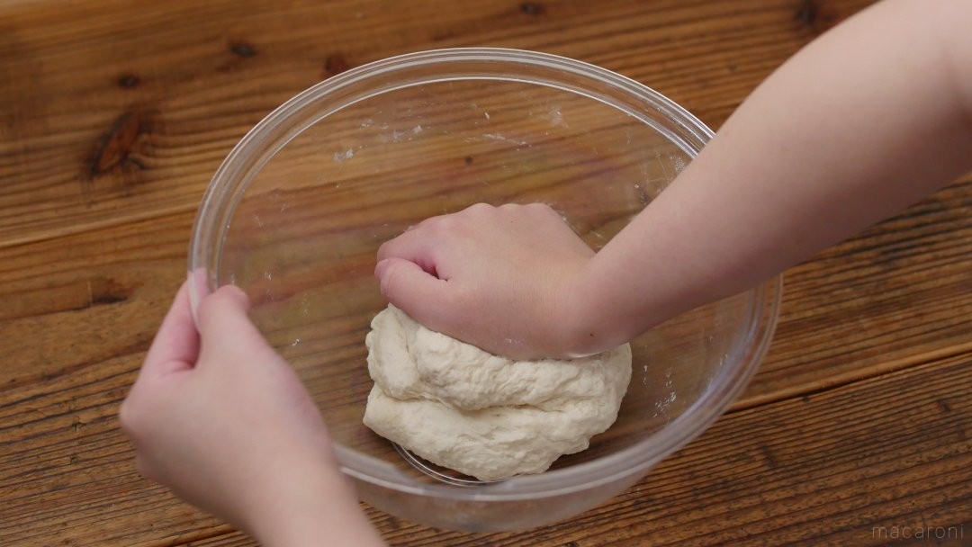 ママといっしょにクッキング 手ごねの白パン作り輝くママハッピー・ノート.com
