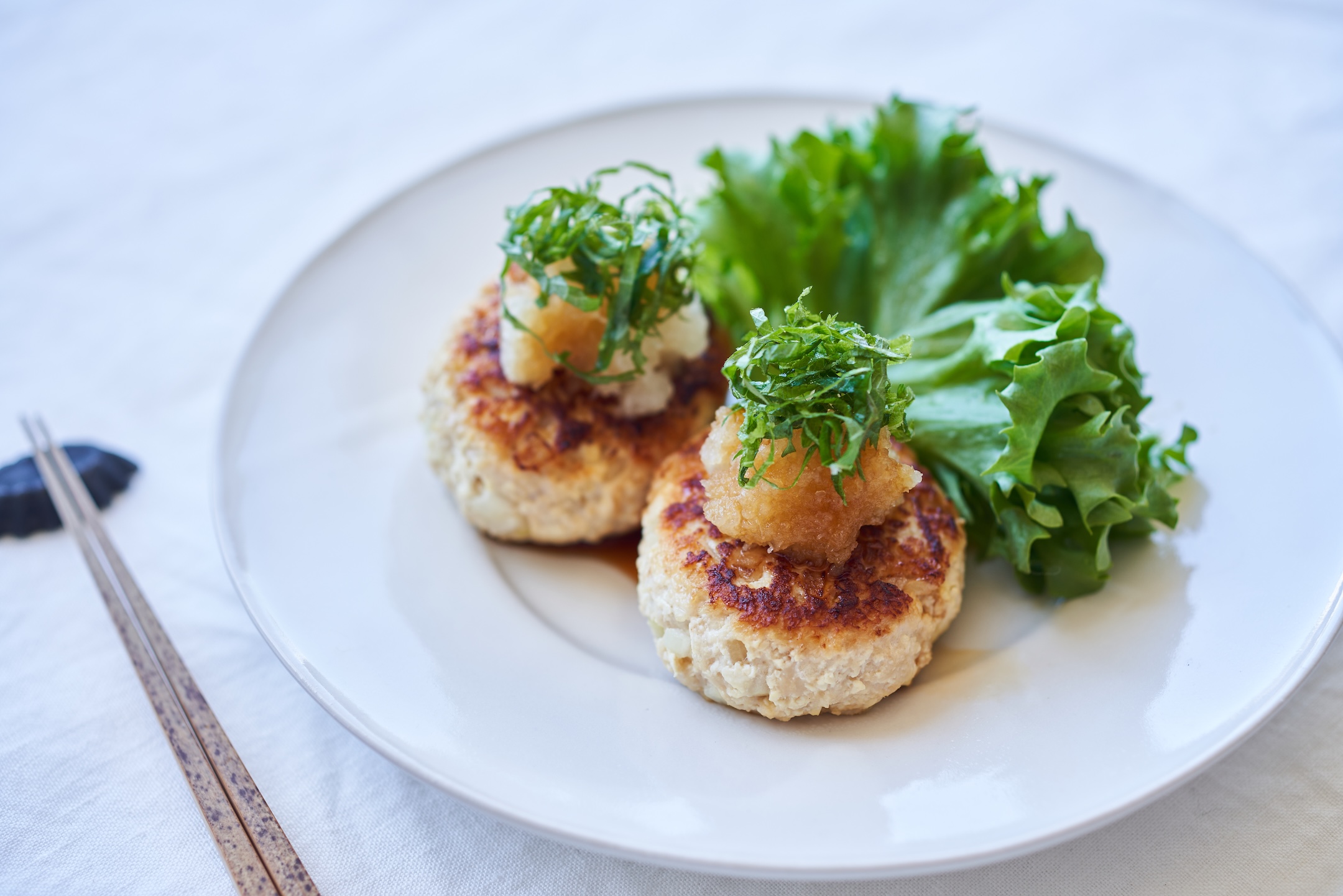 照り焼き風やわらか豆腐ハンバーグ