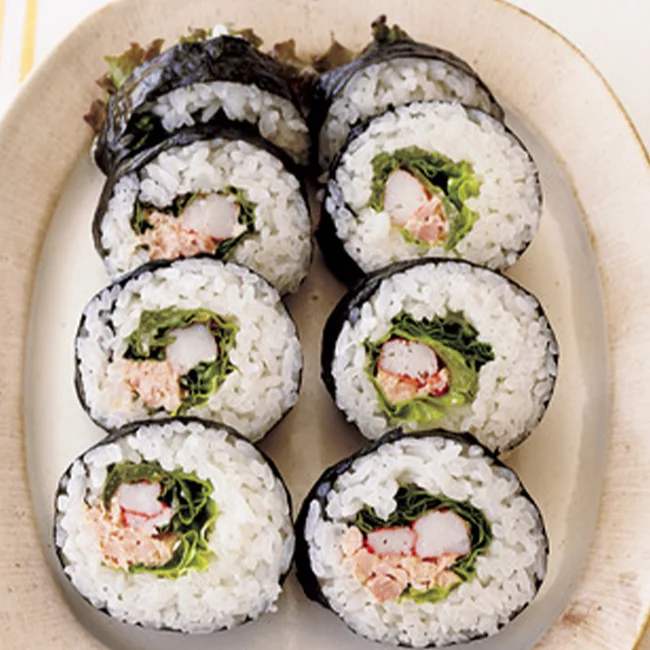 ツナマヨキムチde手巻き寿司おいしさ広がるかんたんレシピ東海漬物