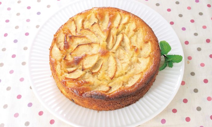 さつまいもとりんごのヨーグルトケーキeフレンズ ぱくぱく献立くん