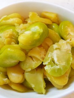 そら豆の甘辛煮