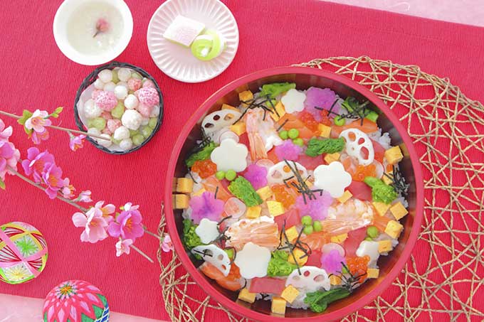 ひな祭りの食べ物とは？子どもに作ってあげたいメニューと簡単レシピ5選 - ＋1 Day