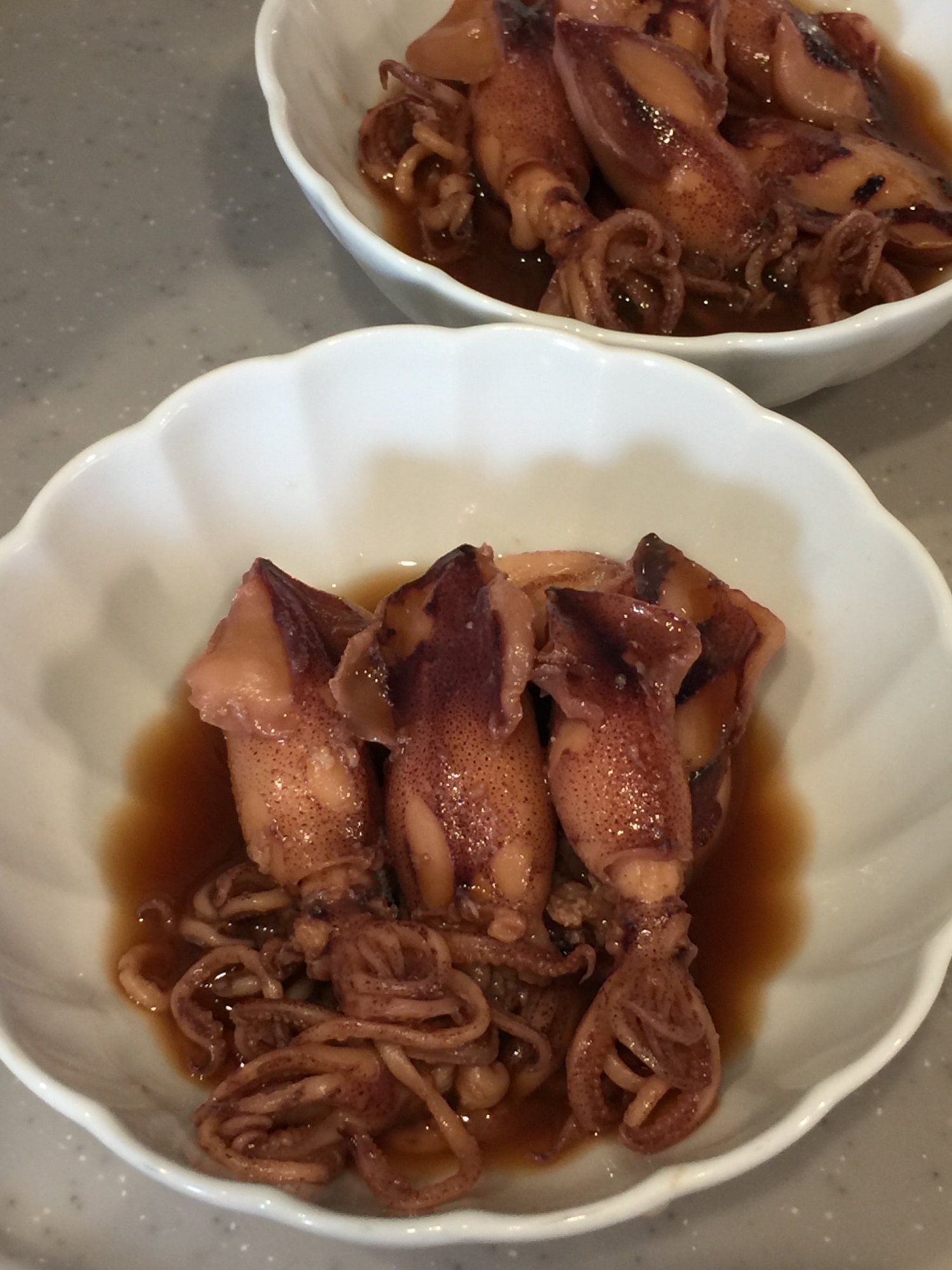 ヒイカの下処理！！甘辛煮