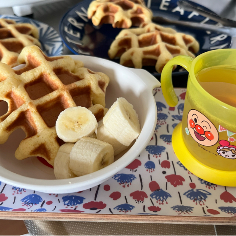 うちのおやつサクサク！HMでワッフル