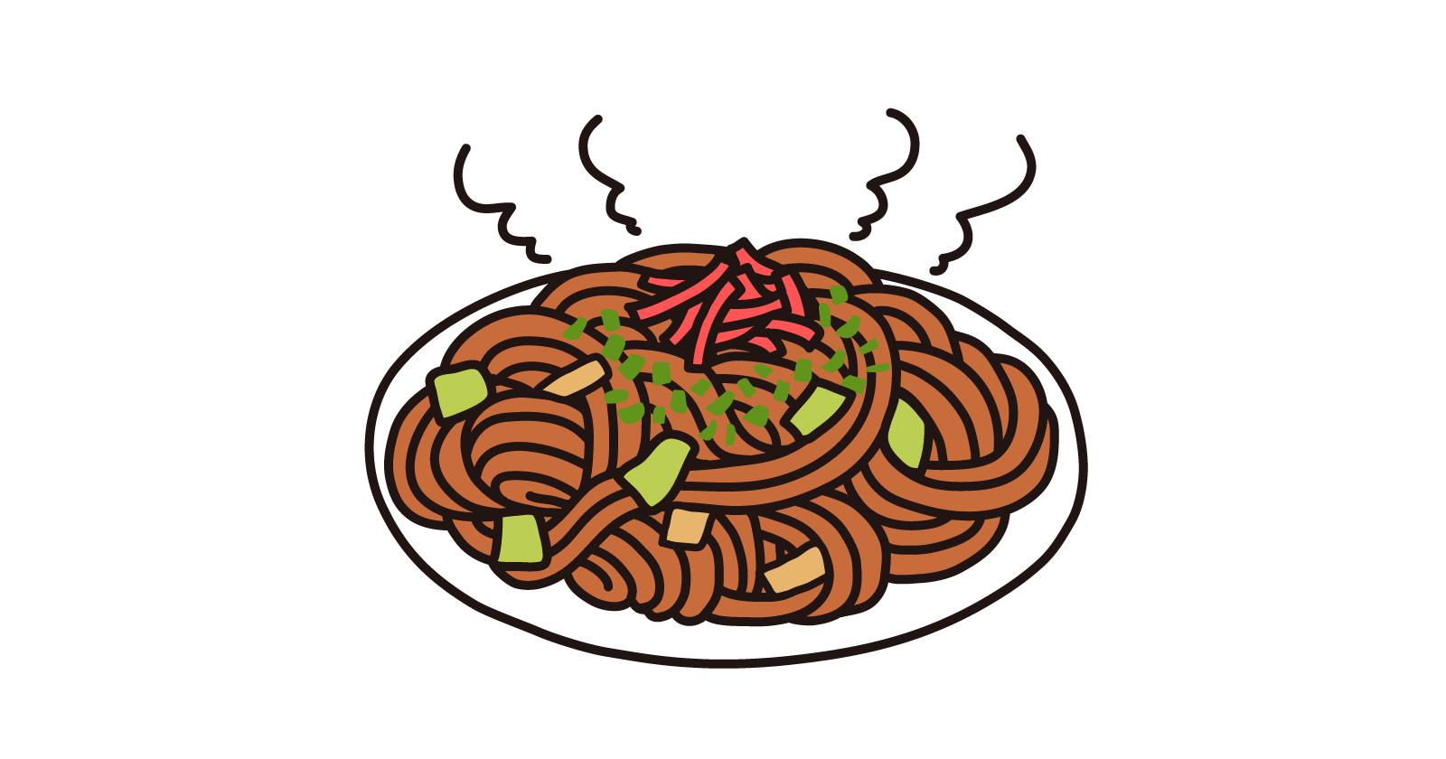 焼きそば イラスト素材4955629- フォトライブラリ