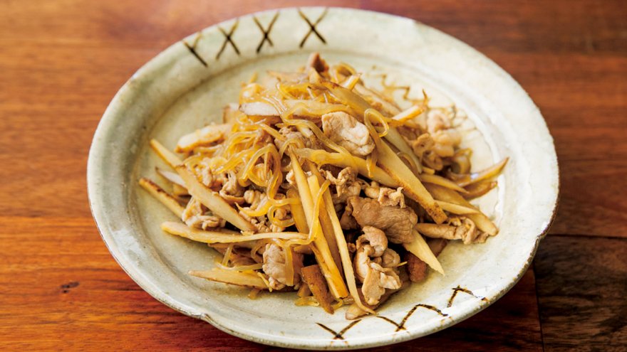 豚こまのしぐれ煮