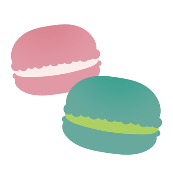 トゥンカロン 韓国マカロン 複数セットイラスト - No: 2403658無料イラスト・フリー素材なら「イラストAC」