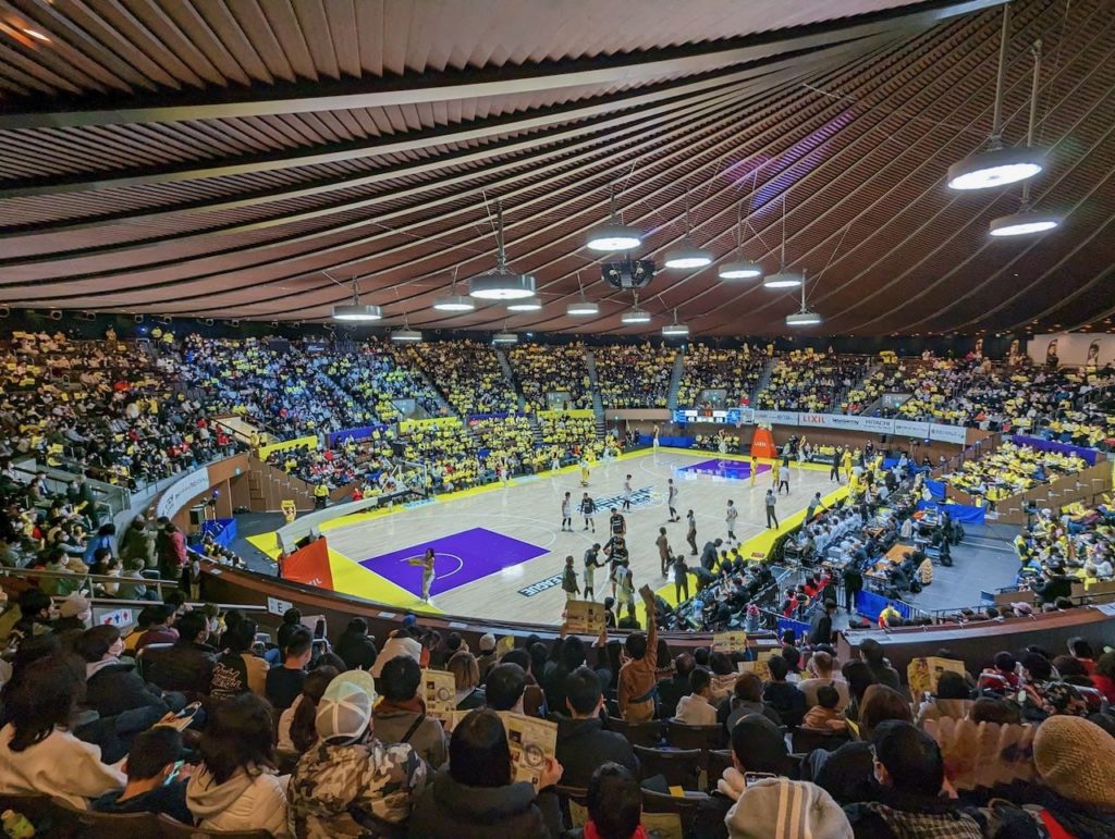 代々木第二体育館でBリーグ バスケ の試合観戦してきました東京子育て生活＊下町在住の共働き夫婦ブログ