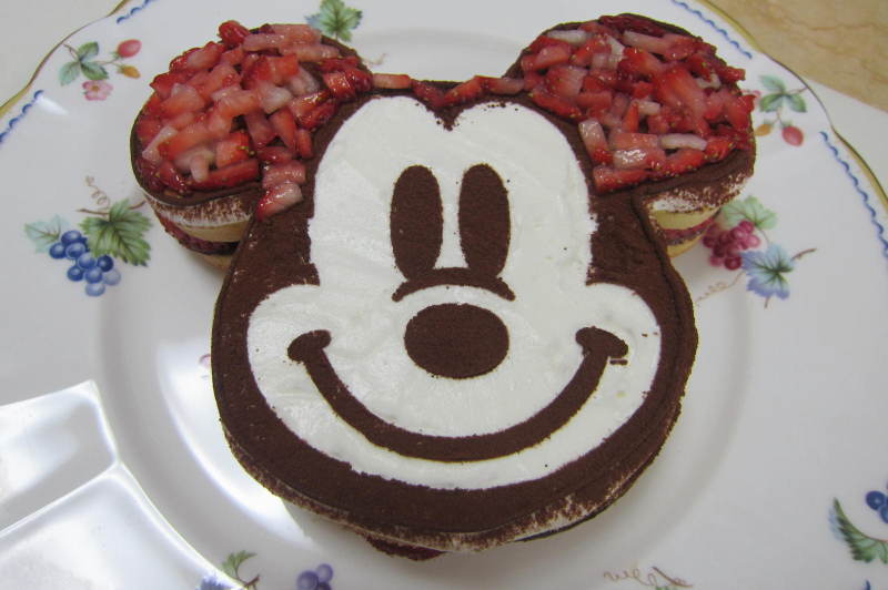 ミッキーケーキ クリスマス 手作りすのこの日常☆ブログ